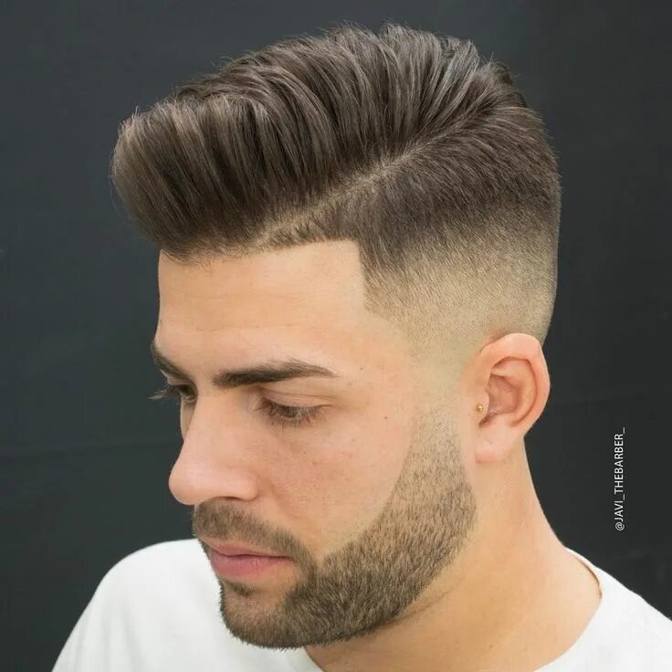 Прическа канатка 11+ Pompadour Fade Haircuts That Look Amazing Coiffure homme, Cheveux homme, Coi