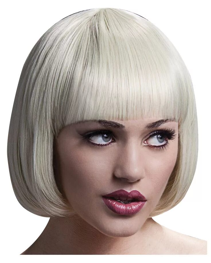 Прическа каре белая Damen Perücke Mia Blond Professionelle Holywood Perücke Horror-Shop.com Short bo