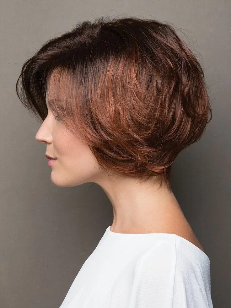 Прическа каре фото на ножке короткие Dolce Wig by Noriko Best Seller Wavy bob hairstyles, Haircut for thick hair, Sho