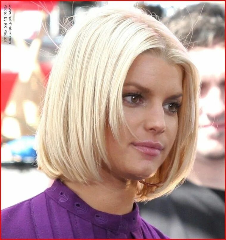 Прическа каре фото на средние Jessica Simpson Hairstyles - Best Easy Hairstyles Jessica simpson hair, Cute hai