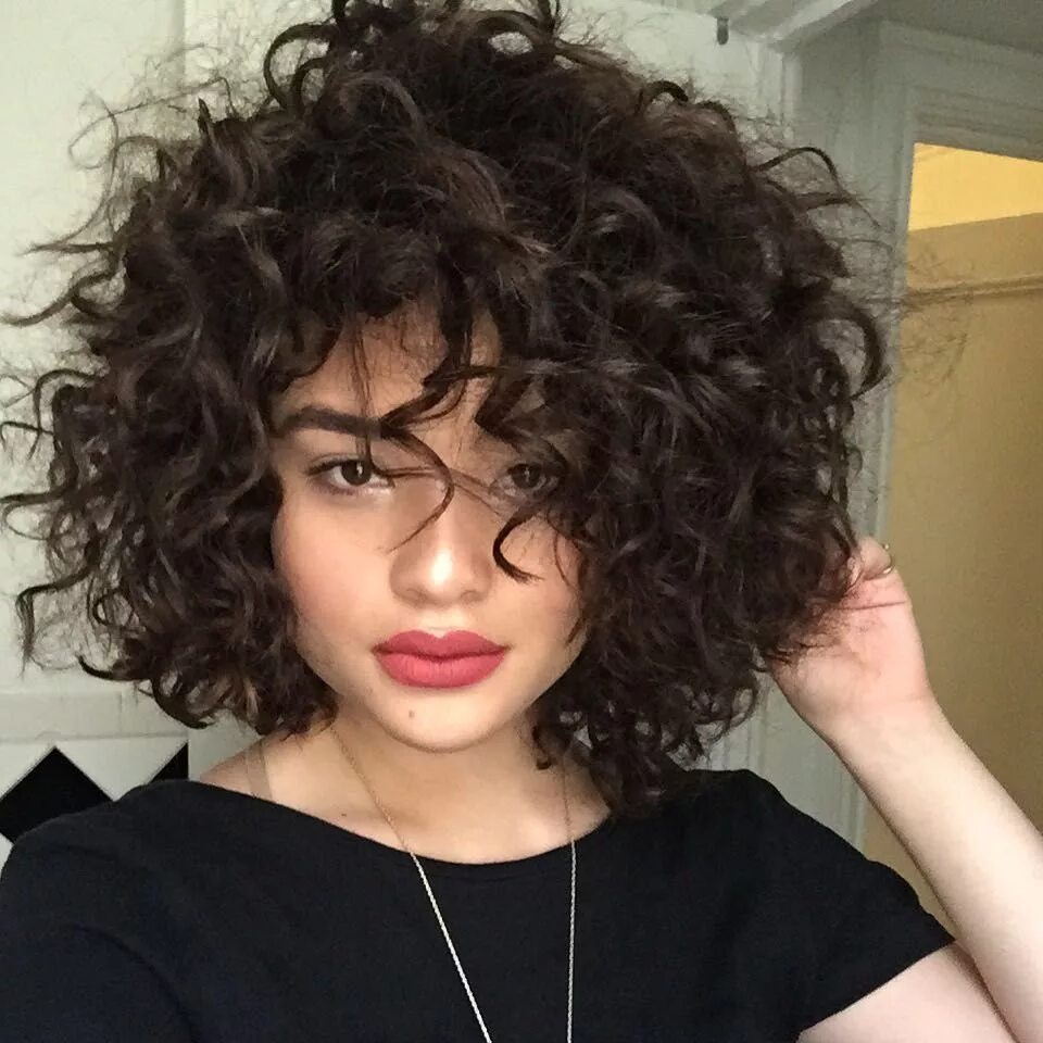 Прическа каре кудряшки dirty diana on Instagram: "" Hair styles, Curly hair styles, Short hair styles