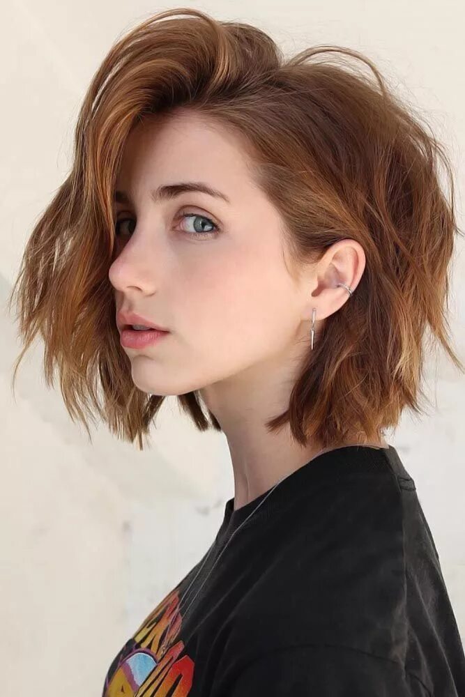 Прическа каре подростков 30 beste kurze Frisuren für runde Gesichter Medium short hair, Short hair styles