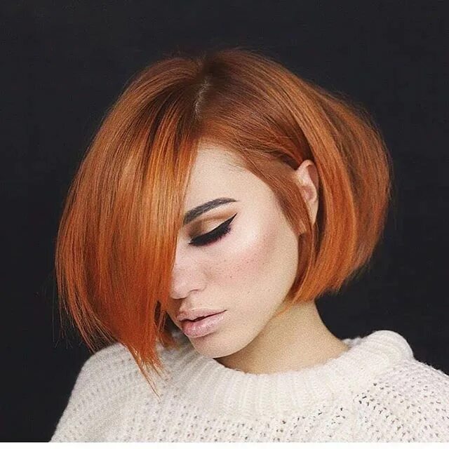 Прическа каре рыжие волосы Pin by Elisa Romoli on capelli Hair styles, Medium bob hairstyles, Bob hairstyle