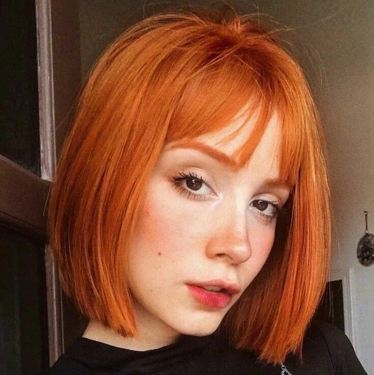 Прическа каре рыжие волосы Pin on RedHeads from Hell Copper hair color, Pastel hair, Ginger hair