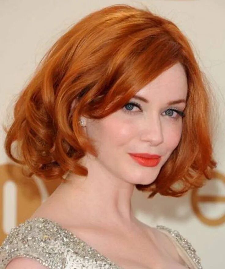 Прическа каре рыжие волосы Pin by Deb Moulton on Dippity Dos Redhead hairstyles, Vintage curls, Real hair w