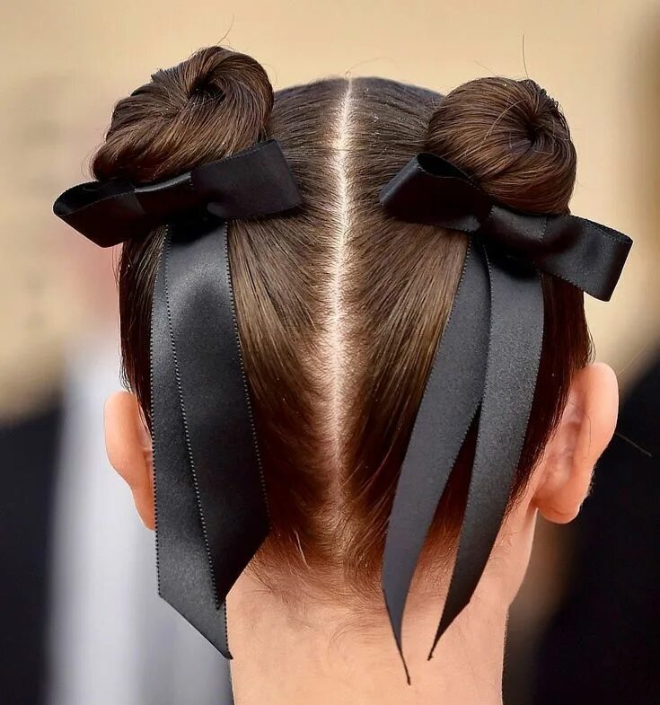 Прическа каре с бантом Satin Bow Barrette in 2020 Kids hairstyles girls, Toddler hairstyles girl, Short