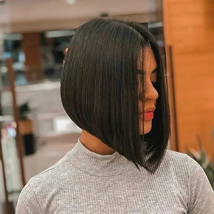 Прическа каре с удлинением впереди Pin on YOU ARE PERFECT Triangle haircut, Model hair, Haircuts straight hair