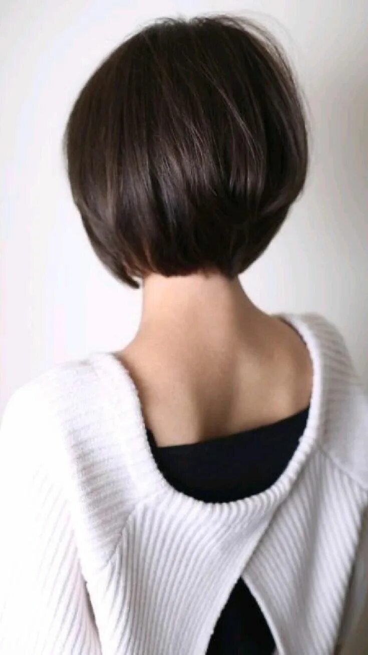 Прическа каре со спины Pin on Bob hairstyles