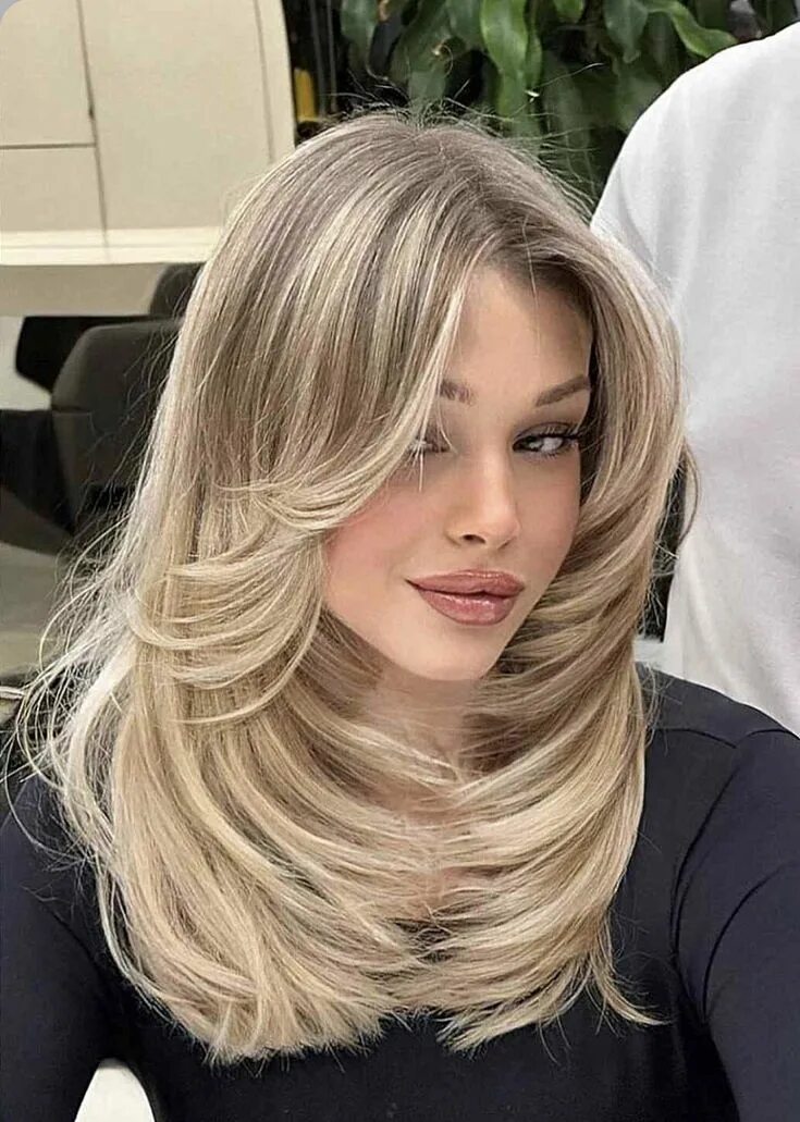 Прическа каскад 2024 Pin on H A I R Long hair styles, Long hair cuts, Blonde hair inspiration