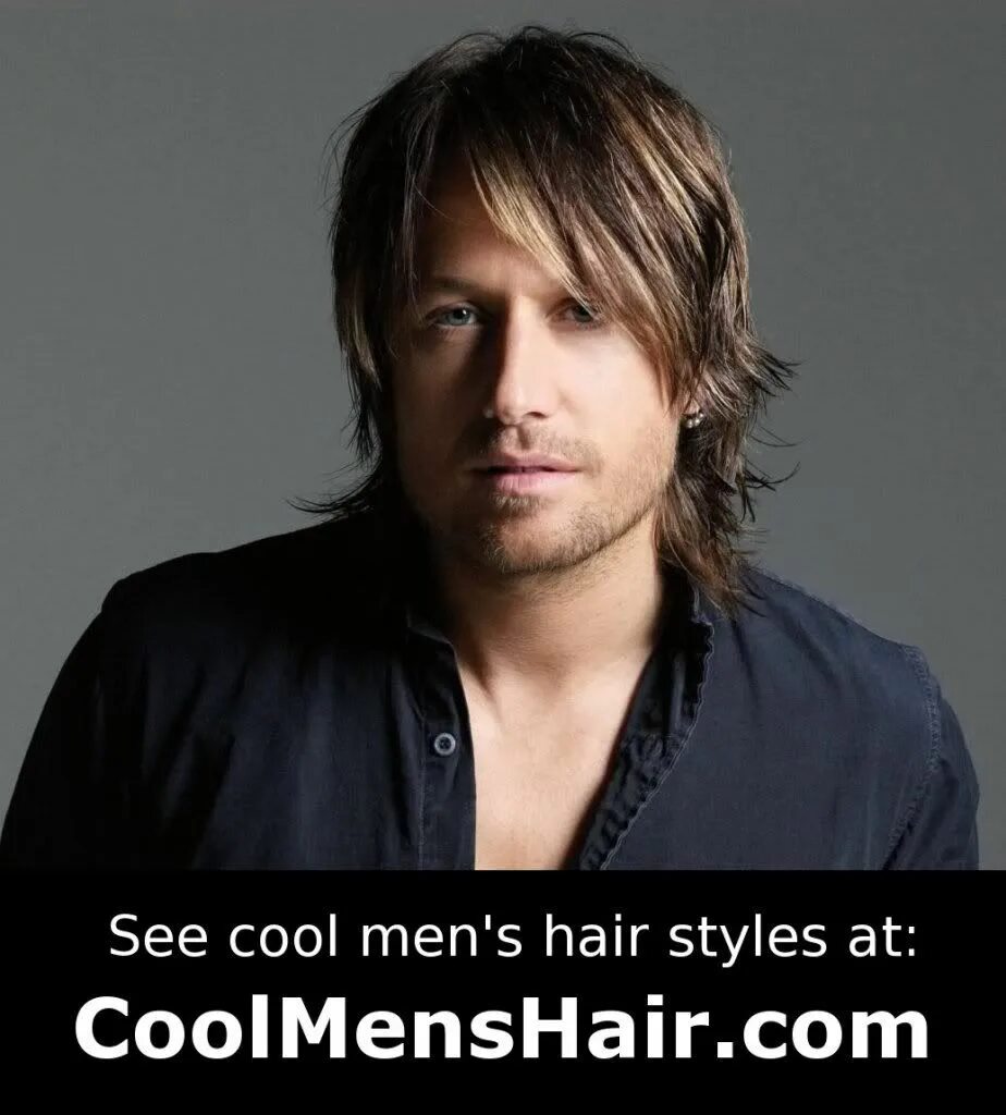 Прическа каскад мужская Keith Urban Hairstyle Urban hairstyles, Hair styles, Face shapes