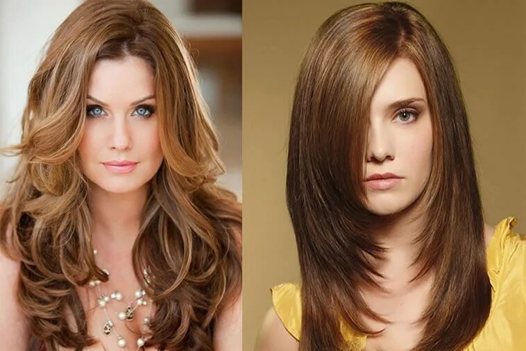 Прическа каскад на длинные волосы 2023 Layered hairstyles and haircuts 2017 Medium length hair with layers, Thick hair 