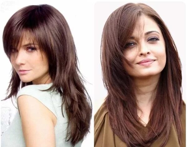 Прическа каскад женская длинная Short hairstyles for women in 2019 for a full, thin, after 40, 50, 60 years. Pho