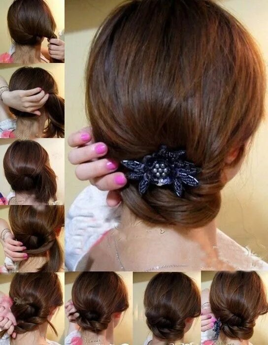 Прическа кассиру какую можно сделать DIY, make yourself more beauriful. Diy hairstyles, Easy hairstyles, Hair styles