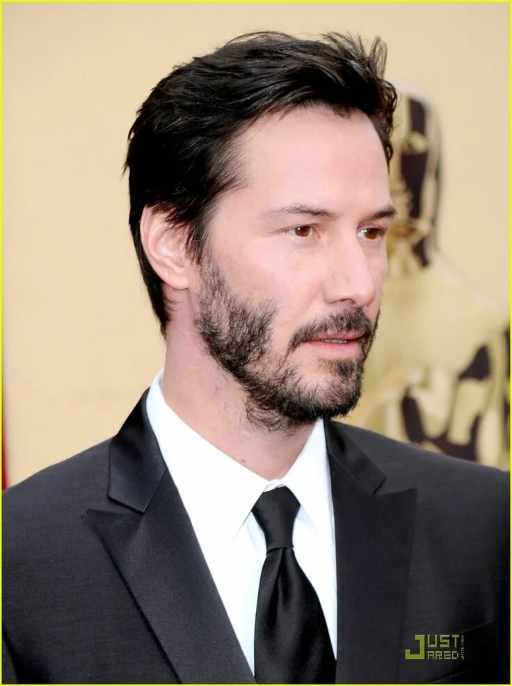 Прическа киану ривза длинная Keanu Reeves -- Oscars 2010 Red Carpet Keanu reeves, Celebrities male, Kodak the