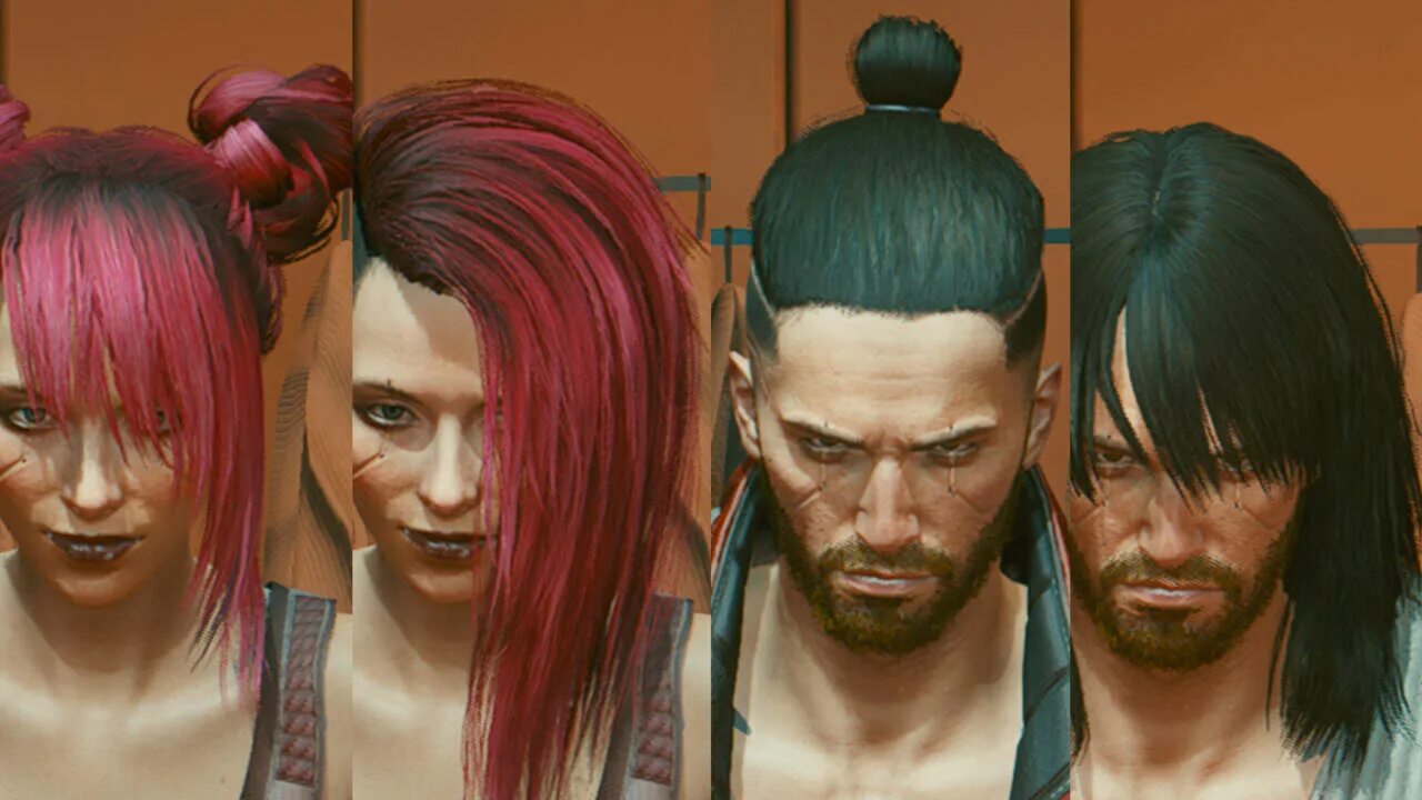 Прическа киберпанк 2077 мужская Cyberpunk 2077 Modder Adds Ability To Change In-Game Hairstyle For PC - GameSpot