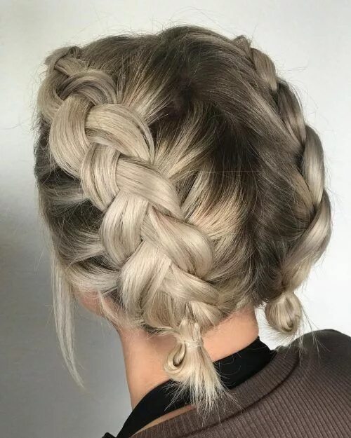 Прическа колоски на короткие 34 Cutest Braids for Short Hair Zopf kurze haare, Kurze haare zöpfe, Frisuren