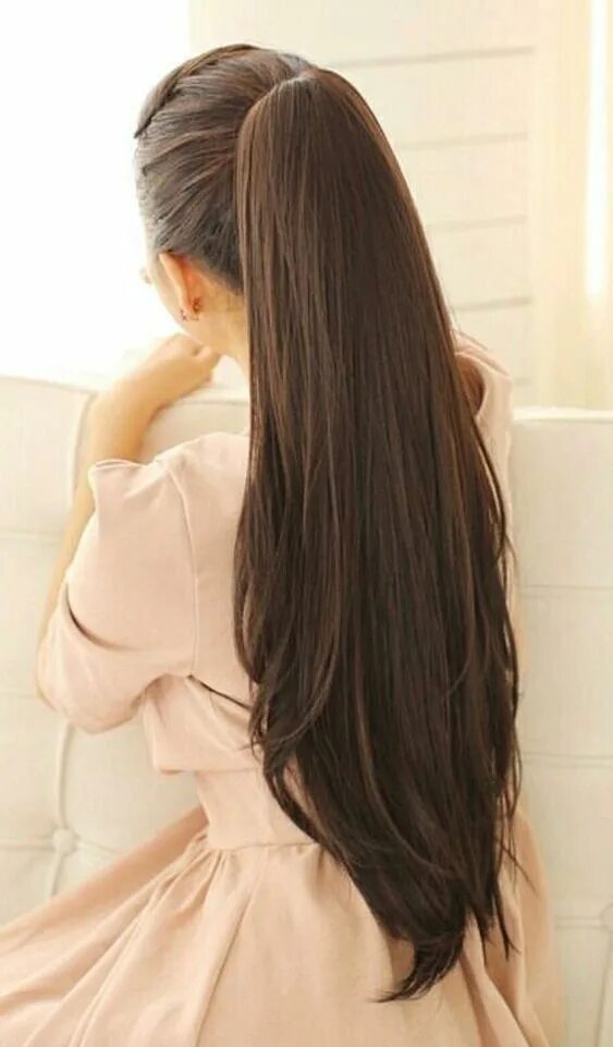 Прическа коричневые волосы длинные Pin on Best dpz for girlz ❤ Long hair ponytail, Long hair styles, Long hair pict