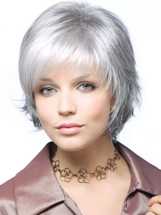 Прическа короткая перьями best hairstyles for gray hair Short grey hair, Short hair cuts, Short hair style