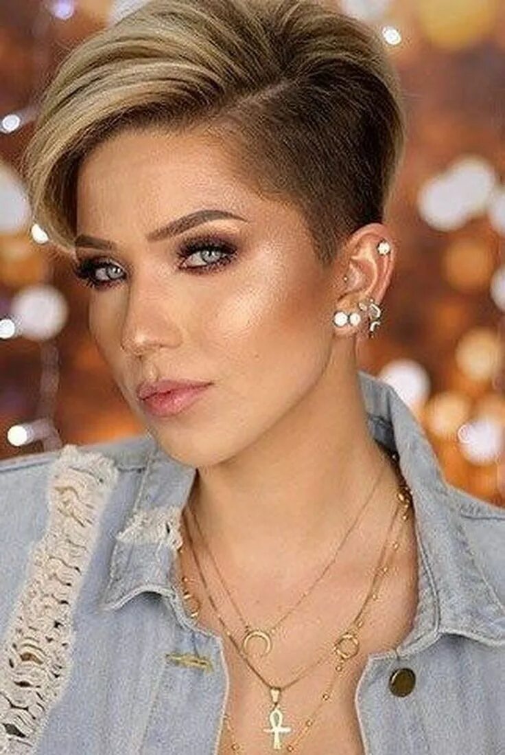 Прическа короткая женская модная фото Pin on Short Hairstyle