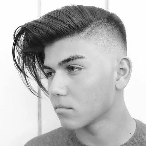 Прическа короткие бока длинная челка 23 Pretty Boy Haircuts (2024 Update) New men hairstyles, Long hair styles men, H