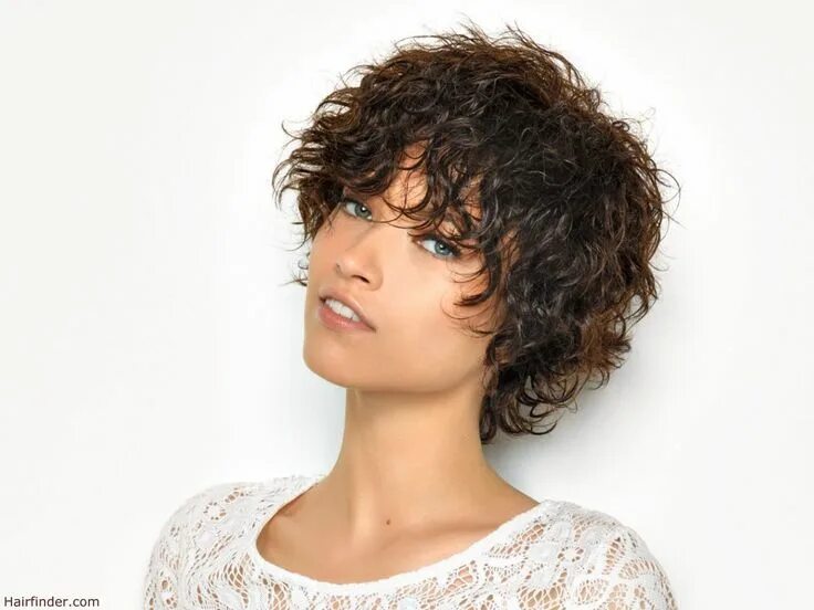 Прическа короткие кудрявые волосы фото Short curly hairstyles for women, Haircuts for curly hair, Curly hair styles