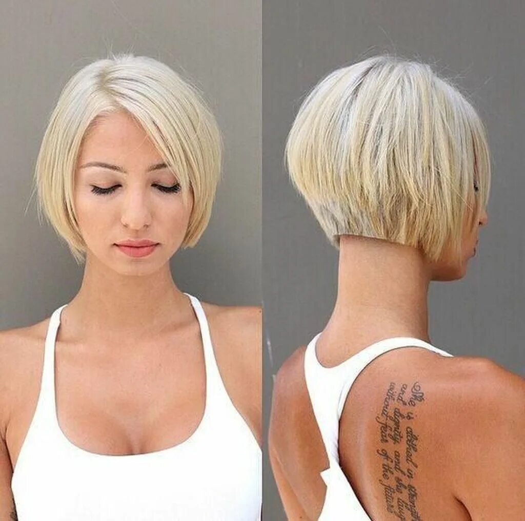 Прическа короткий боб 50 Unusual Short Bob Hairstyles Ideas For 2019 - LUVLYFASHION Short hair trends,