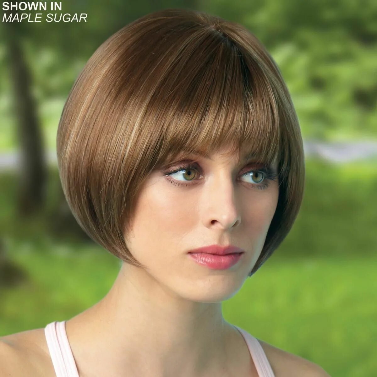 Прическа короткий боб с челкой фото Erin Monofilament Wig by Amore ™ Short bob hairstyles, Hairstyles for thin hair,