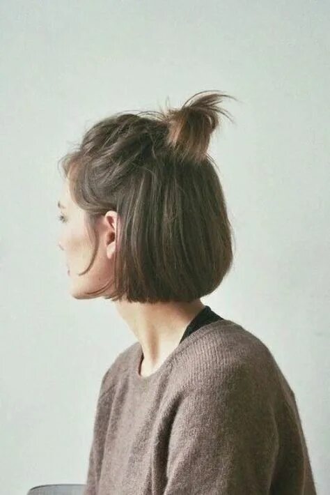 Прическа Хвост: самые модные варианты 2021-2022! Undercut long hair, Undercut ha