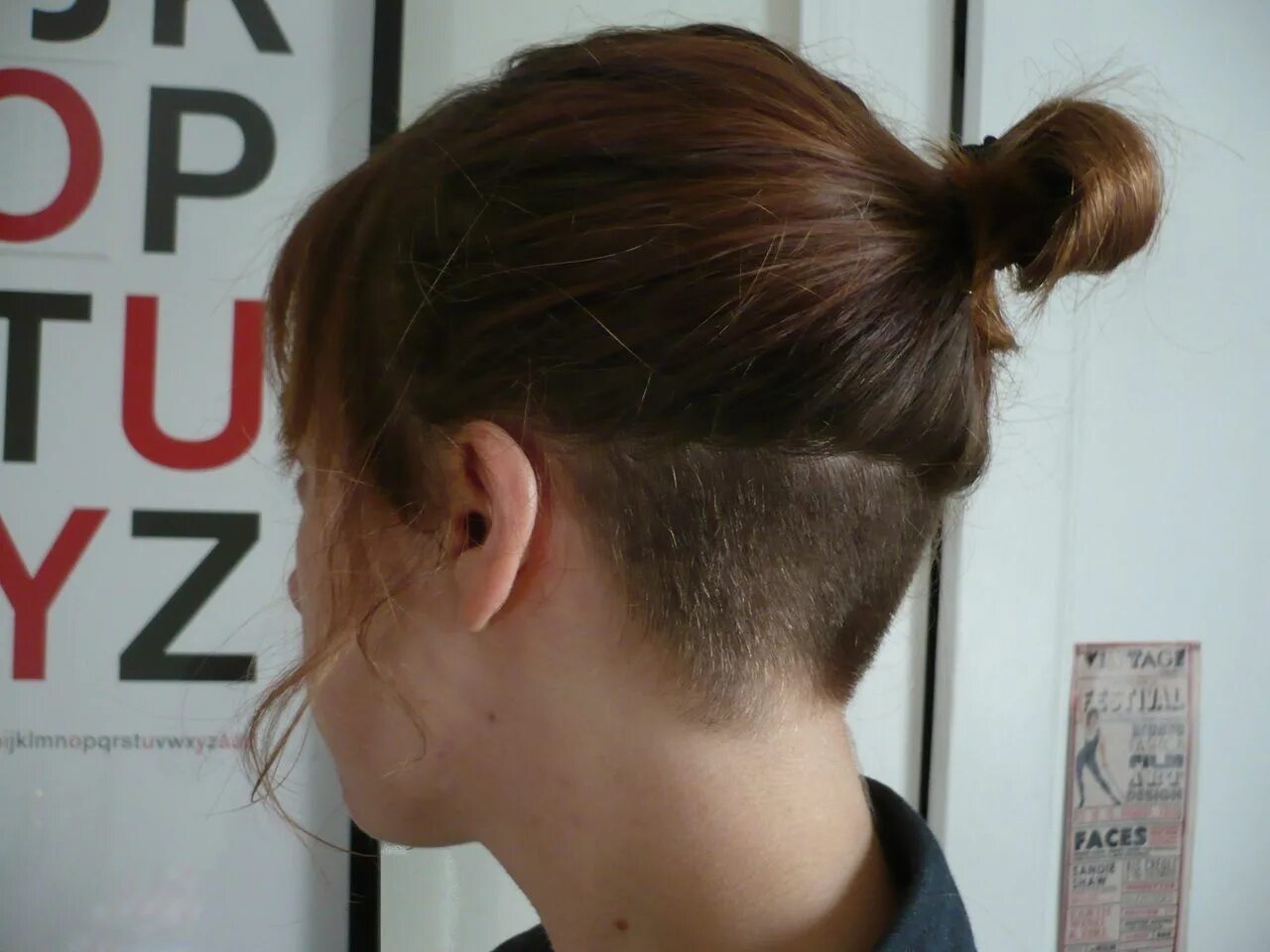 Прическа короткий хвостик женская ShornnapeUndercuts Undercut long hair, Short hair undercut, Undercut hairstyles