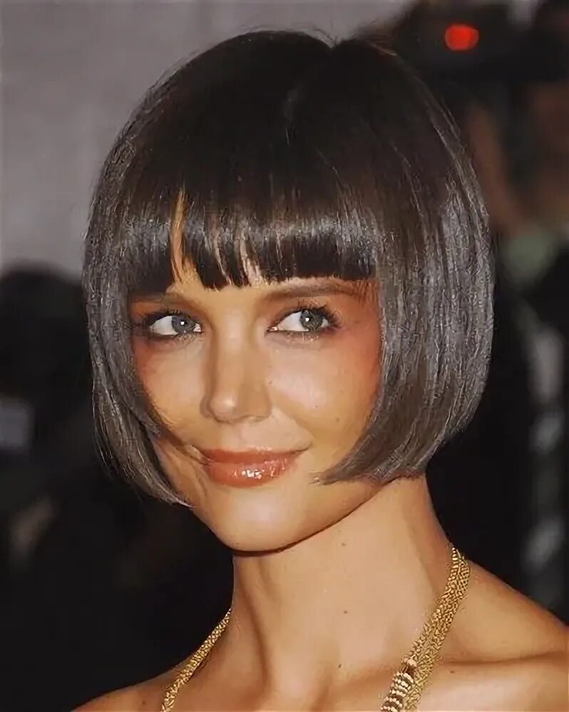 Прическа короткое каре с челкой фото People Katie Holmes Long hair cuts, Hair cuts, Short bob hairstyles