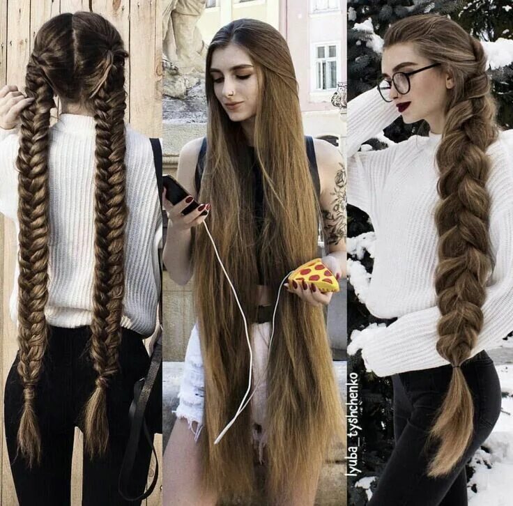 Прическа коса длинные волосы фото Pin by nic c on hair Long hair girl, Long hair styles, Extremely long hair