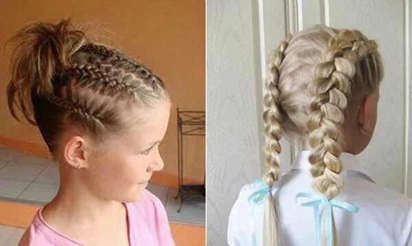 Прическа коса в школу Hair styles, Hairstyles for school, Hair wrap