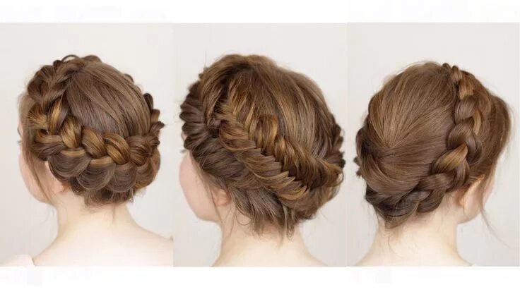 Прическа коса вокруг головы для девочки 3 ways to do a Crown Braid Braided crown hairstyles, Crown hairstyles, Hair tuto