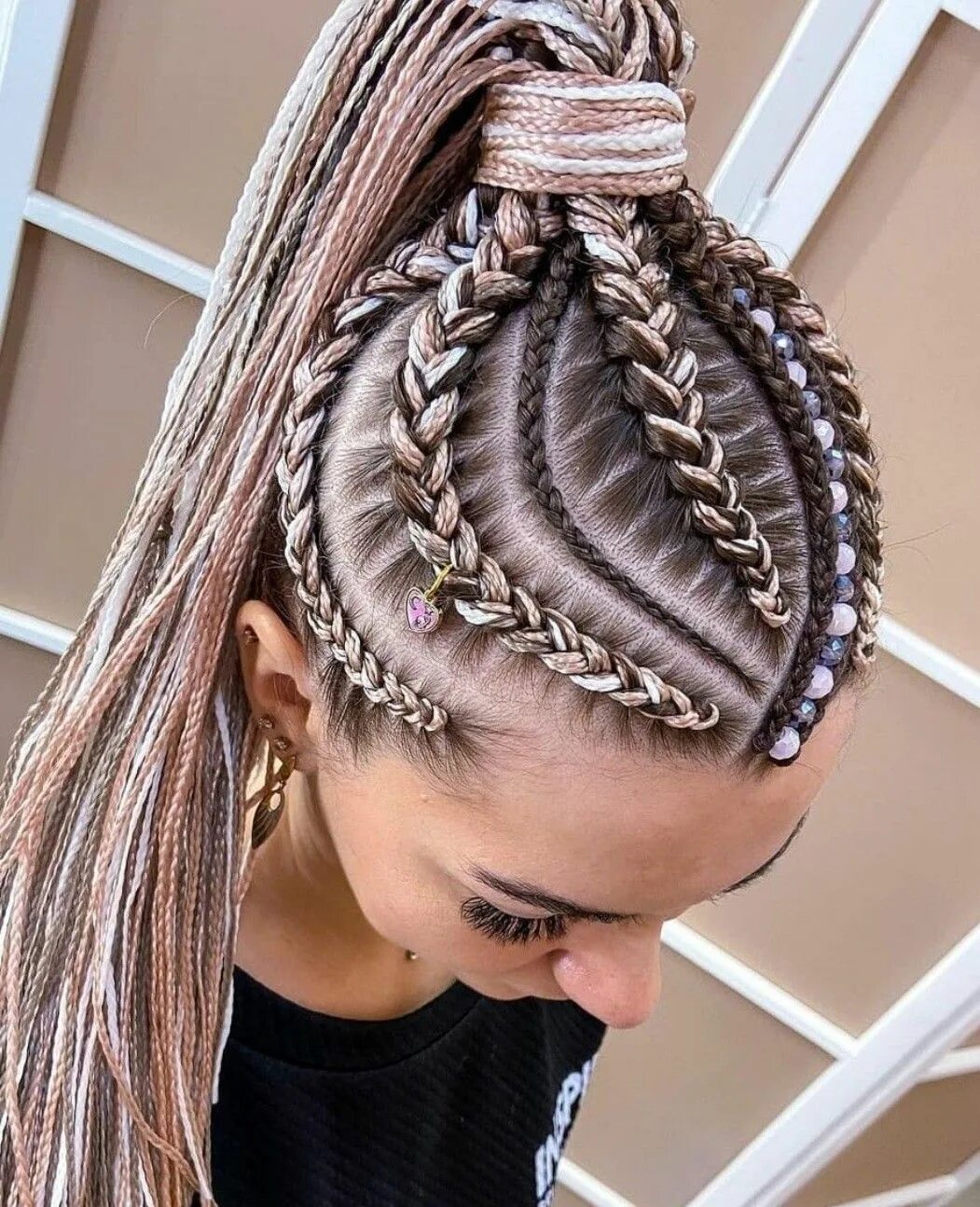 Прическа косички 2024 Pin en It's All About The BRAIDS Trenzas con extensiones, Trenzas con kanekalon,