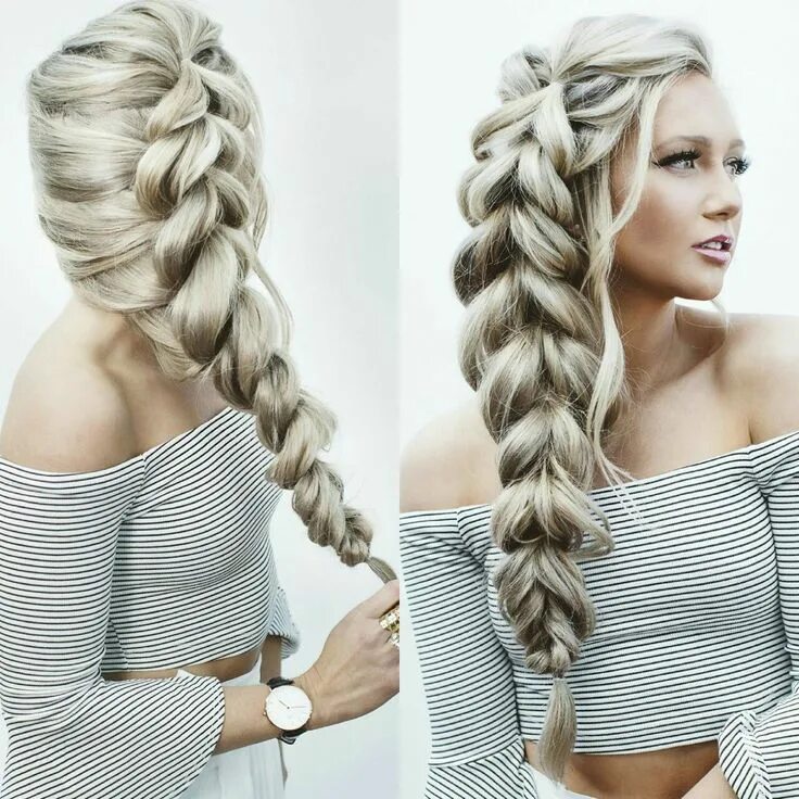 Прическа косички на длинные волосы фото Ought to-try Braided Hairstyles Прически, Идеи причесок, Модные прически