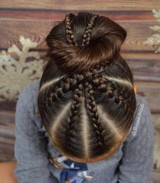 Прическа крендельки для девочки Pin on selena hairstyle