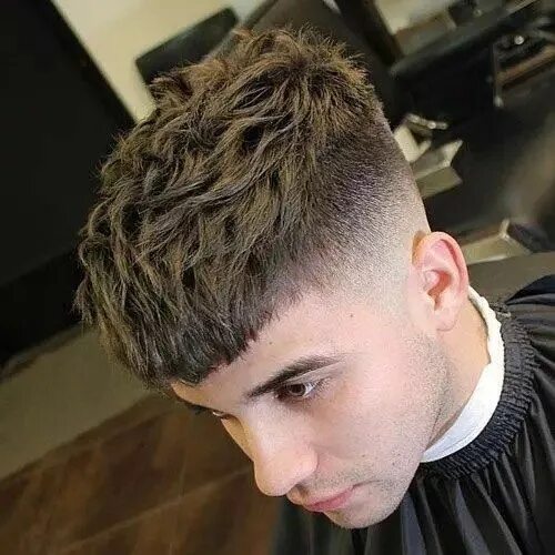 Прическа кроп длинная Textured Fringe Haircut: 5 Styles to Try in 2023 Messy hairstyles, Mens short me