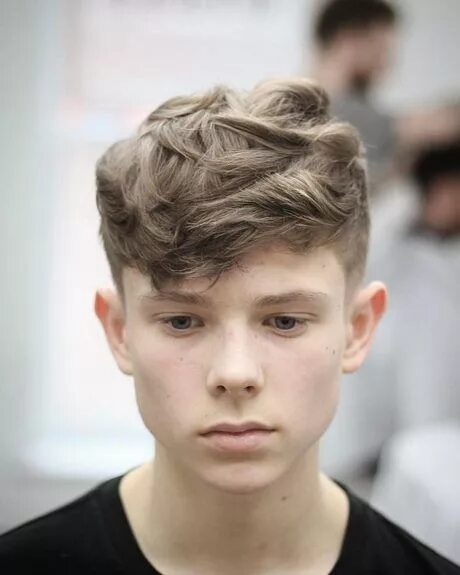 Прическа кроп для мальчика 14 лет Stilvoller Haarschnitt für rundes Gesicht - Frisuren 2019 Round face haircuts, R