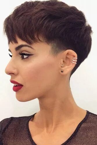 Прическа кроп короткая женская Pin on Hair dos