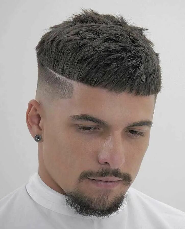 Прическа кроп мужская фото 2024 40+ Best Crop Top Fade Haircuts for Men in 2024 - Men's Hairstyle Tips Cortes de