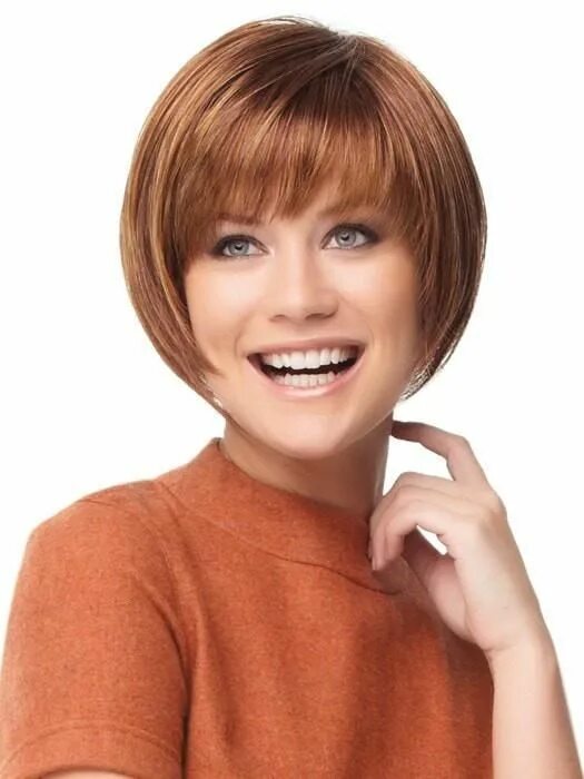 Прическа круглый боб с челкой фото Folly Wig by Gabor Vintage bob hairstyle, Bob hairstyles, Synthetic wigs