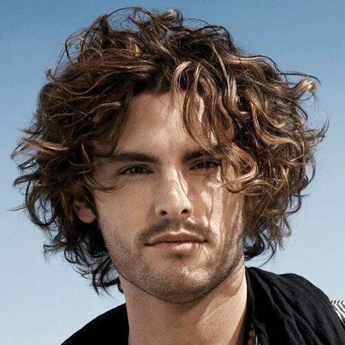 Прическа кудри мужская Men's Medium Curly Hairstyles - Best Curly Hairstyles For Men: Cool Haircuts For