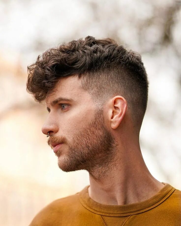 Прическа кудри мужская средняя 19 Fade Haircuts For Cool Curly Hair: 2024 Trends Curly hair fade, Faded hair, M