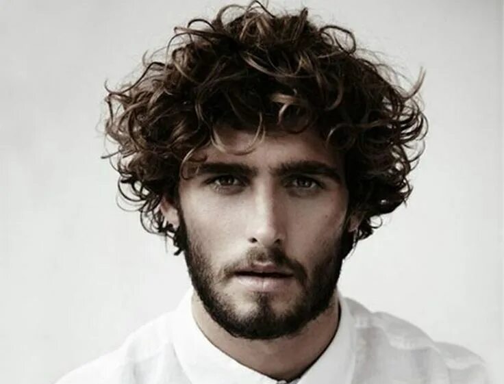 Прическа кудри на средние мужские https://www.dmarge.com/2016/05/50-curly-wavy-hairstyles-haircuts-men.html Mens h