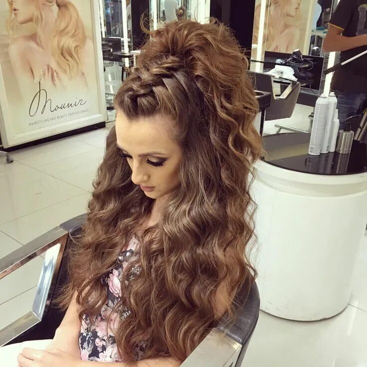 Прическа кудряшки на длинные волосы 1,417 Likes, 13 Comments - Helan Dlol (@helandlol) on Instagram: "Hair by @helan