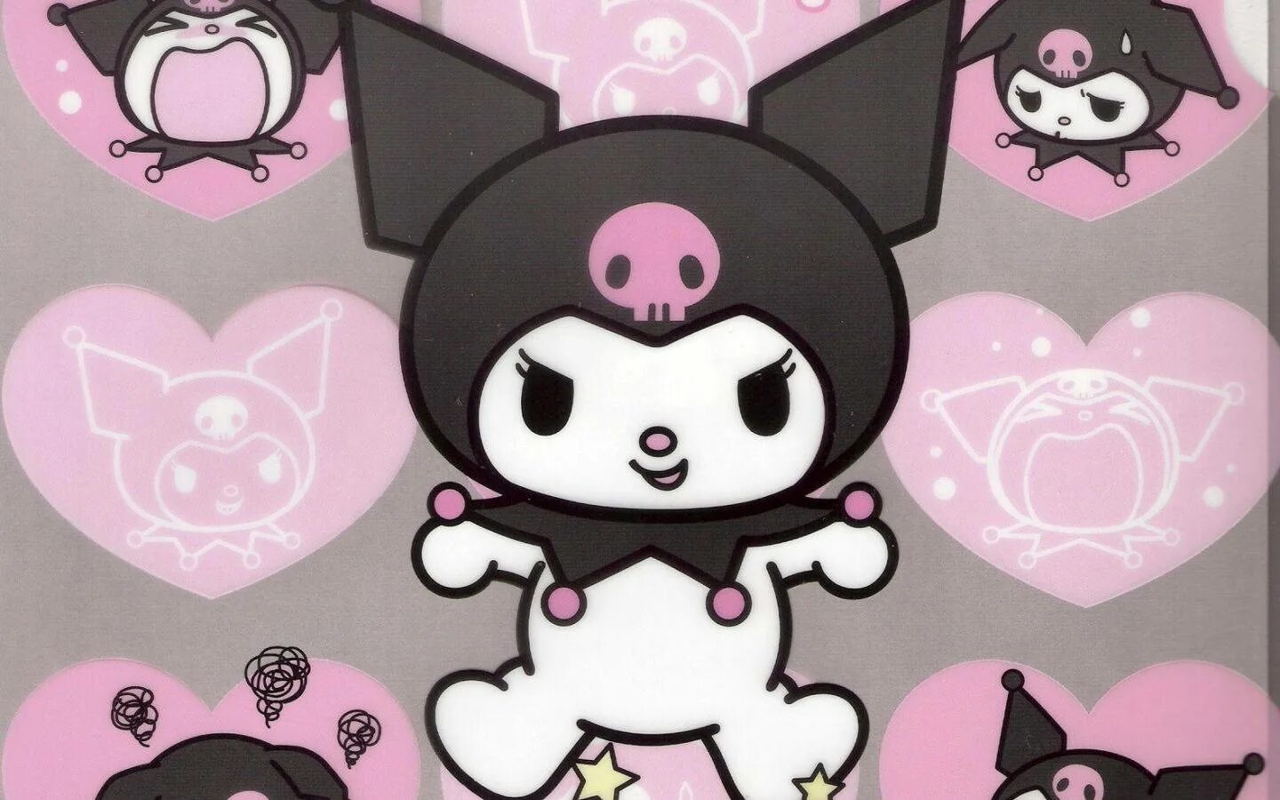 Прическа куроми для девочек Download Sanrio Desktop Punky Kuromi Wallpaper Wallpapers.com