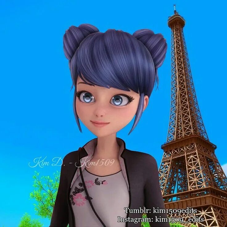 Прическа леди баг для девочки Pin on Miraculous Las aventuras de Ladybug y Chat noir :3