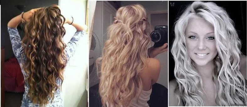 Прическа легкие волны на длинные Long waves Wavy hair, Hair, Hair beauty