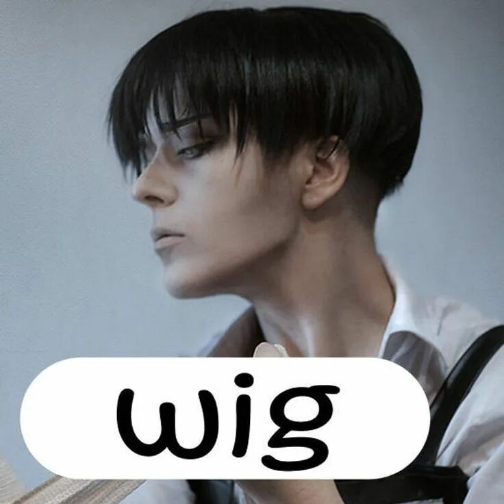 So, basically, I want to get the same haircut as Levi. But how do I explain to t