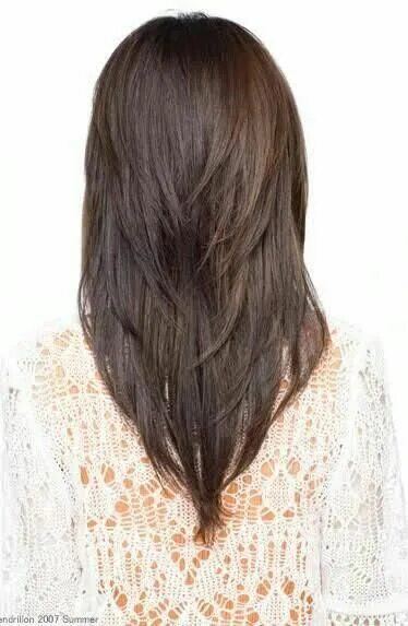 Прическа лисий хвост фото на средние Trendy V Haircut Ideas for Medium Hair with Layers